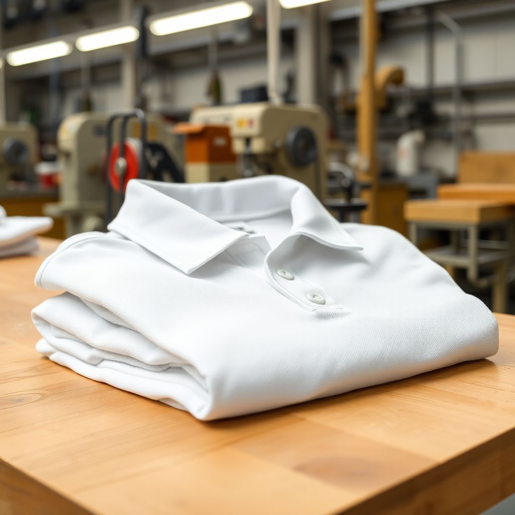 Playera Polo Blanca