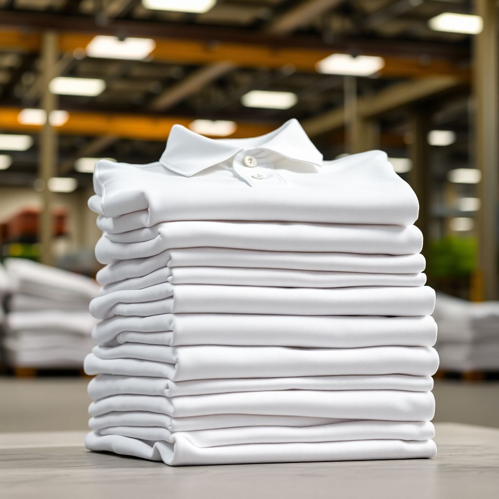 Playera Polo Blanca