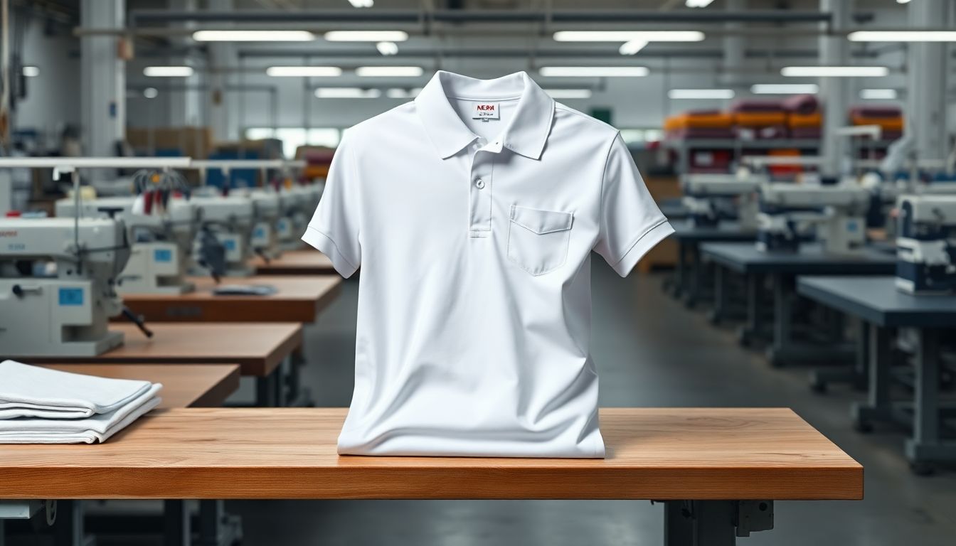 Playera Polo Blanca
