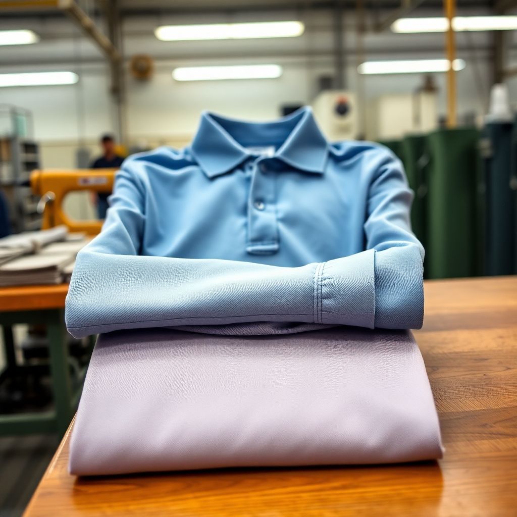 Playera Polo Manga Larga